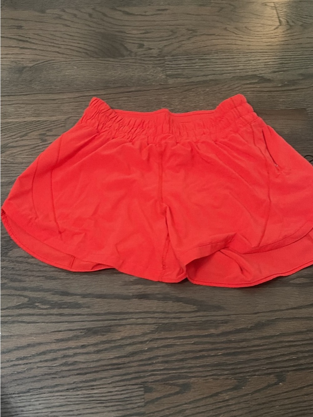 Lululemon Women’s Active Elastic-Waist Shorts in coral